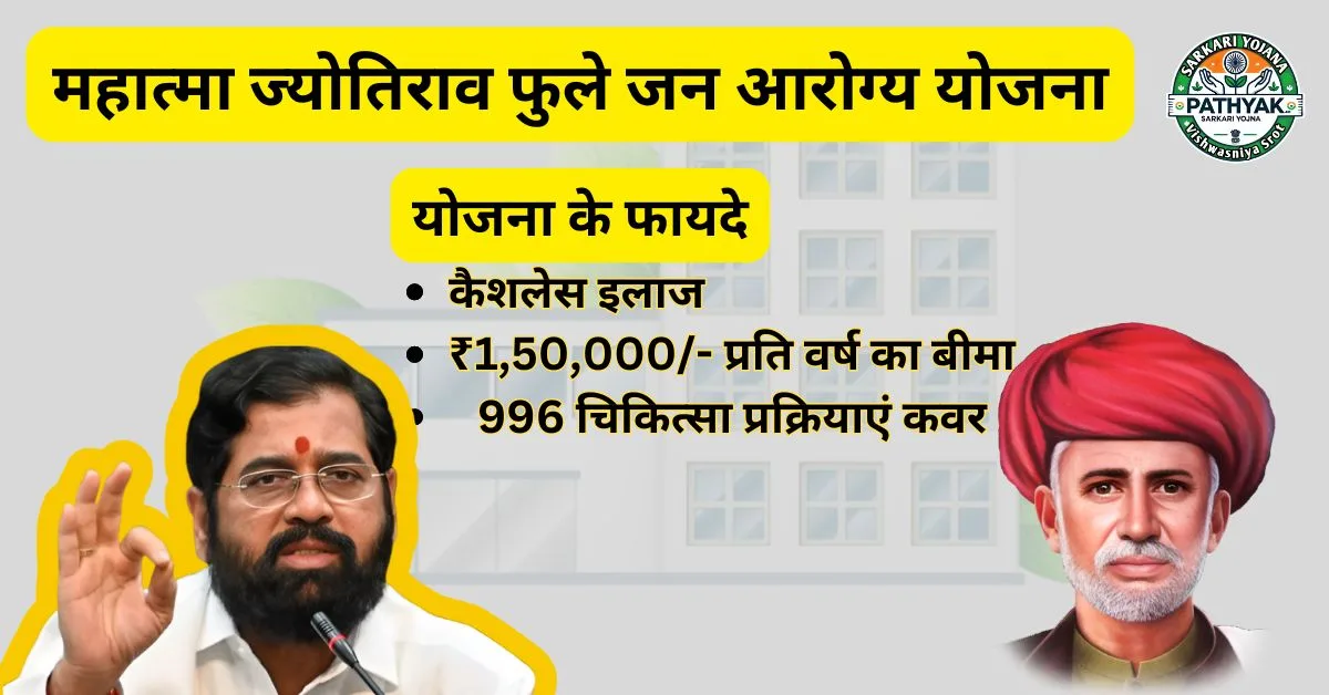 Mahatma Jyotirao Phule Jan Arogya Yojana 2024:MJPJAY|जाने-पात्रता,लाभ,आवश्यक दस्तावेज़ ,आवेदन प्रक्रिया